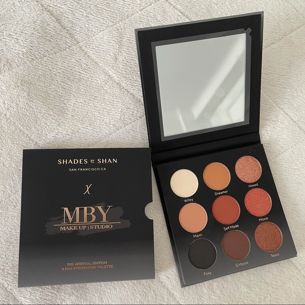 SHADES BY SHAN X MBY NEUTRAL EYESHADOW PALETTE